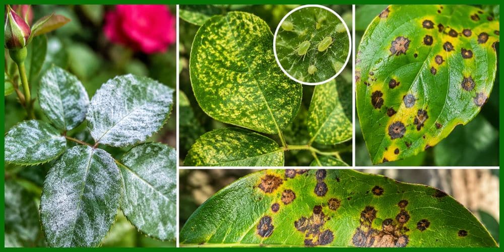 Spots, Powder, or Fuzz on the Leaves