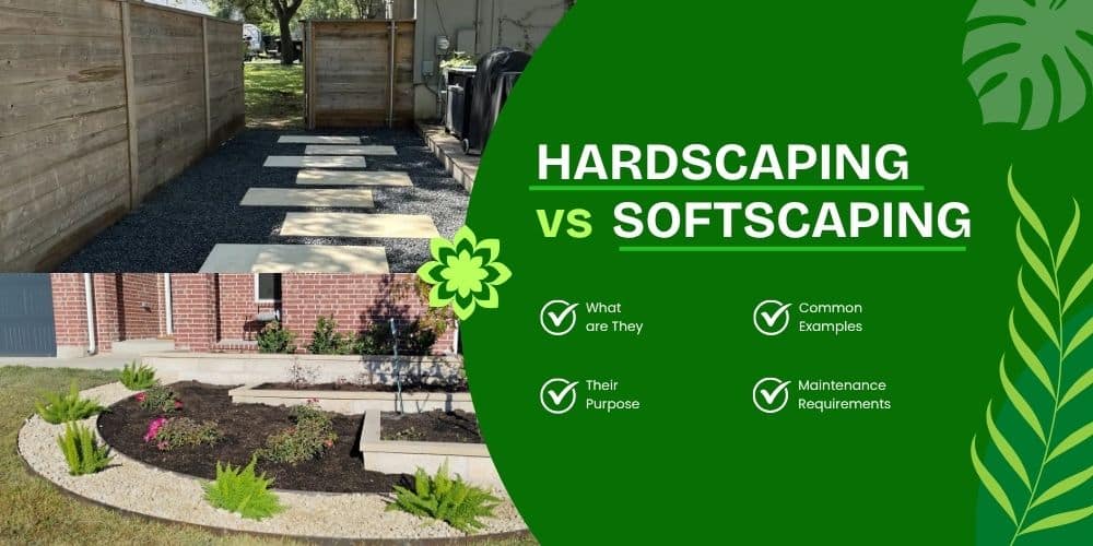 hardscaping vs softscaping