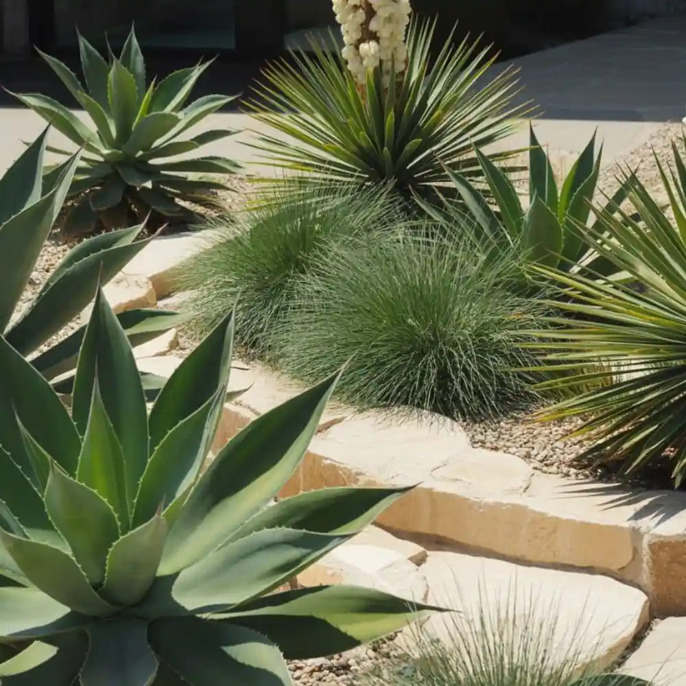 Concrete Stone Walkway