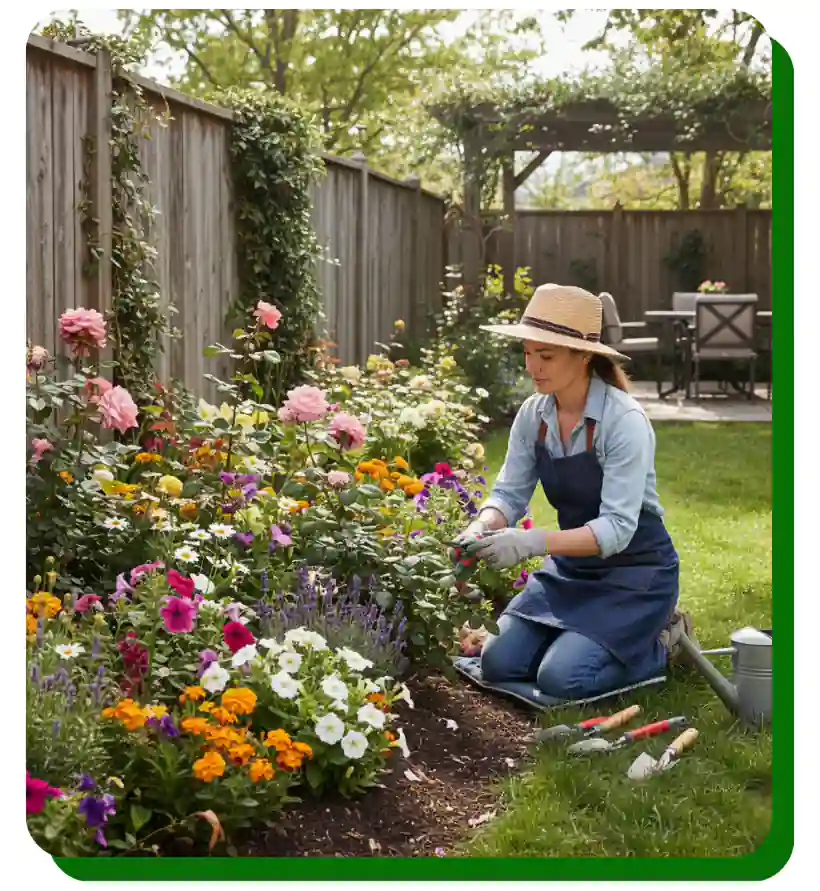 Professional Flower Bed Care