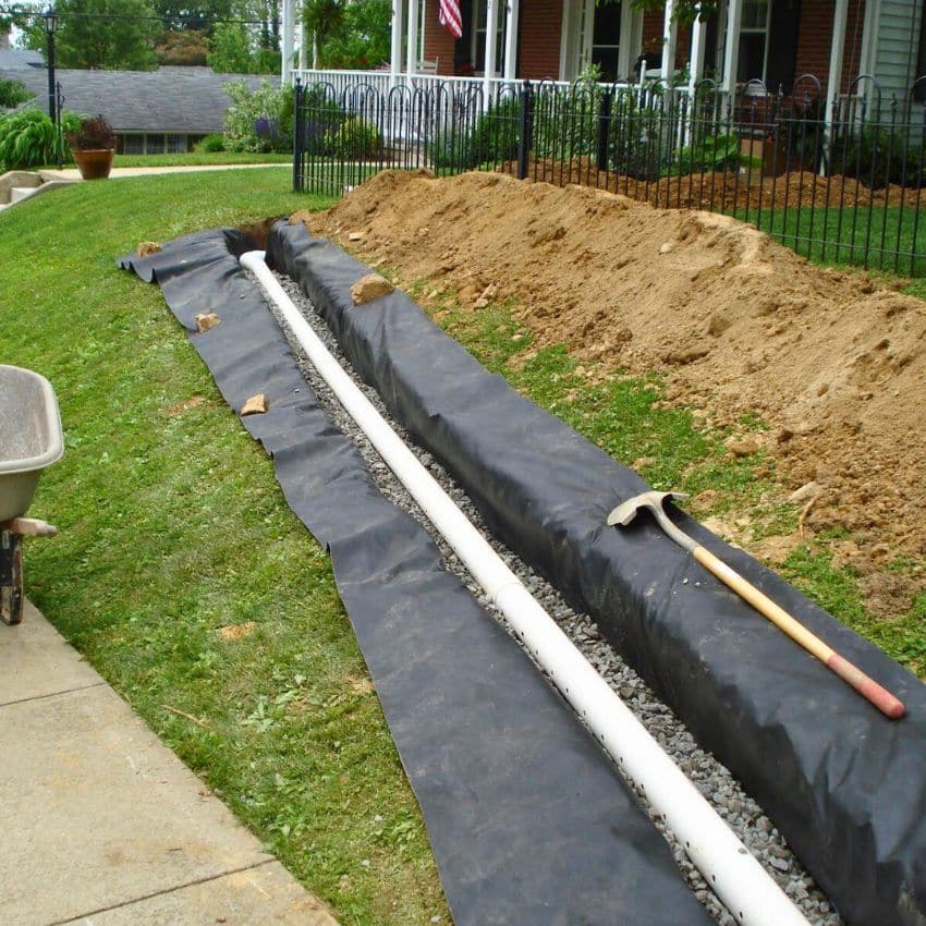 Subsurface Drainage Lines