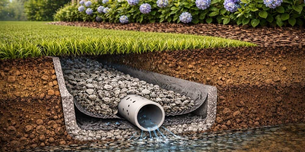 Subsurface French Drain