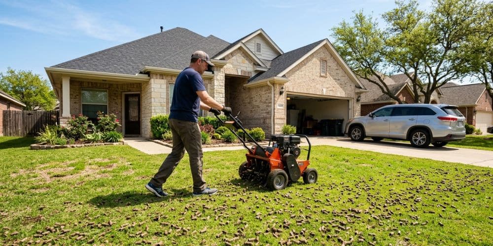 What Is Lawn Aeration and Why Does It Matter in Texas