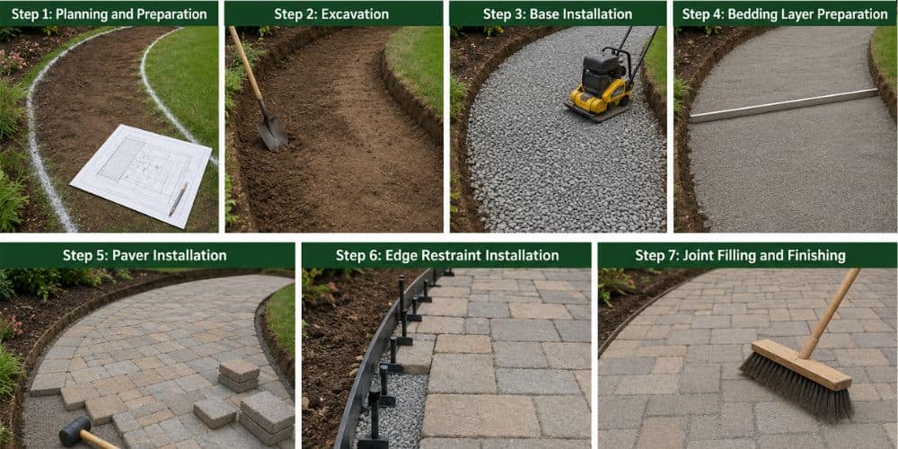 How to Install Pavers on an Open-Graded Base Step-by-Step Installation (1)