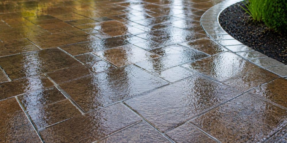 Slippery Surface After Sealing