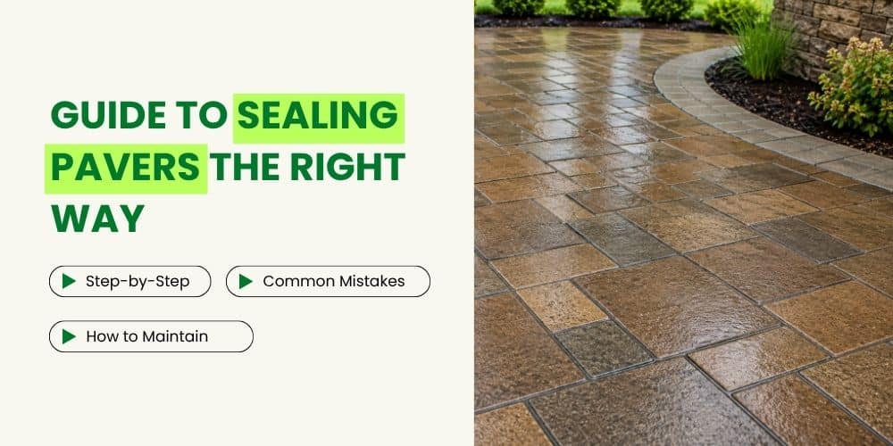 Step-by-Step Guide to Sealing Pavers the Right Way
