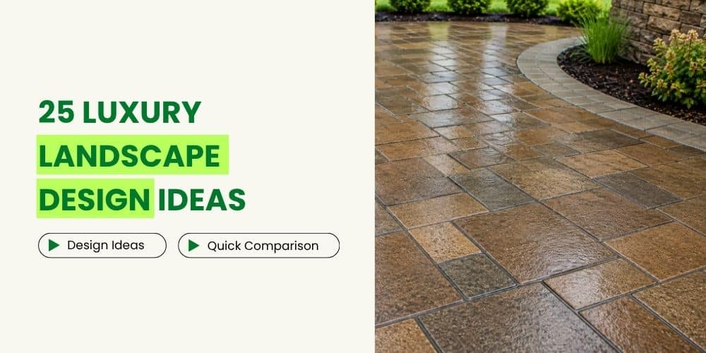 25 Luxury Landscape Design Ideas