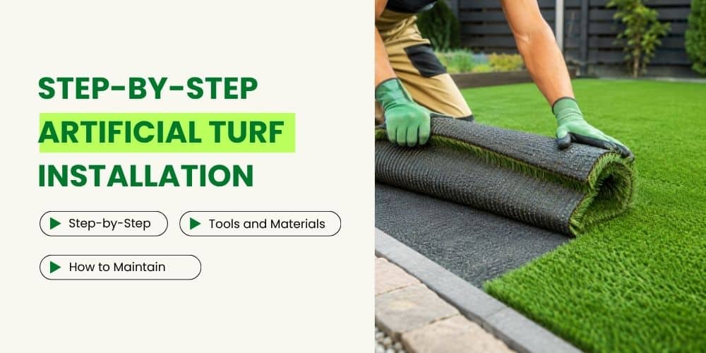 Artificial Turf Installation A Complete Step-by-Step Guide