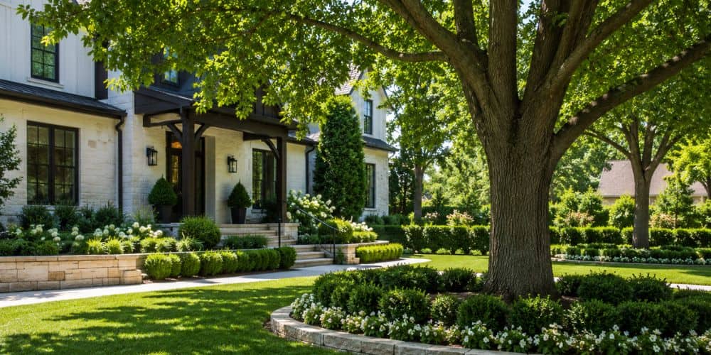 Framing shade trees