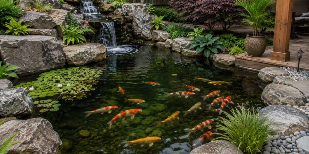 Koi ponds
