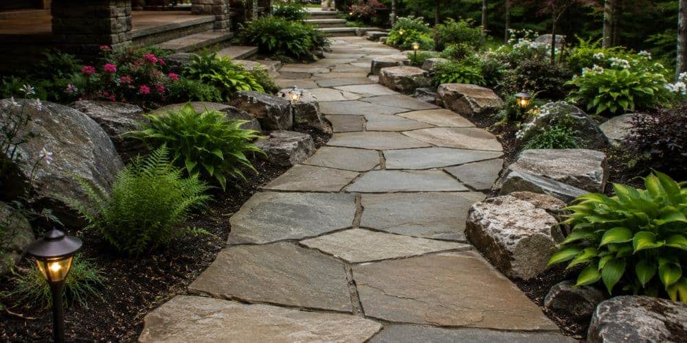 Natural Stone Walkways