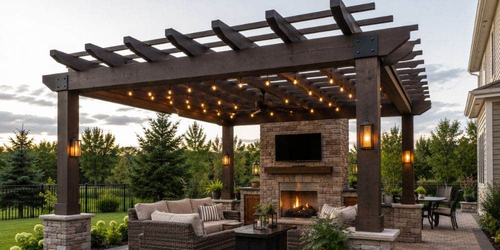 Pergolas or shade structures