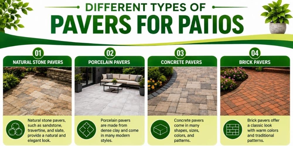 Different Types of Pavers for Patios