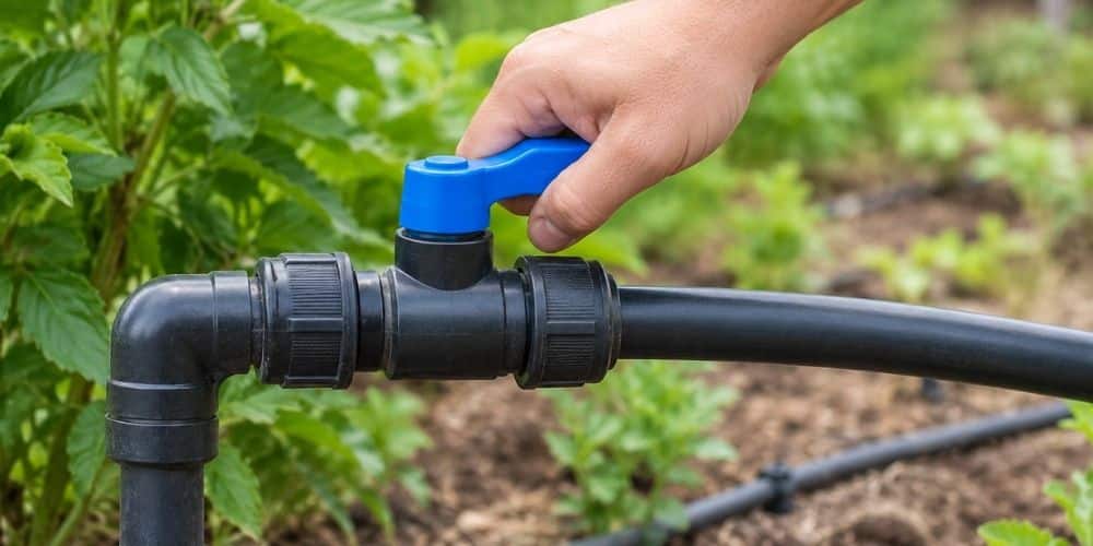 Turn Off the Irrigation Water Supply