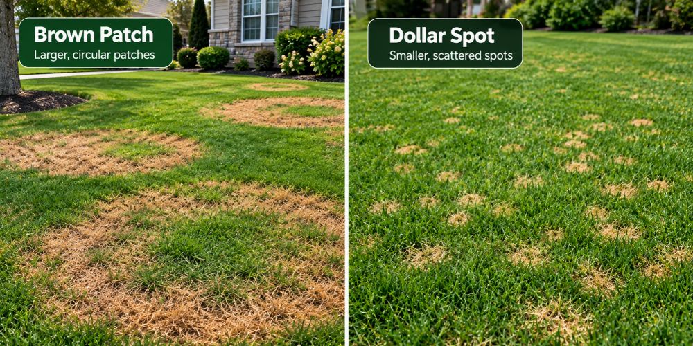 Brown Patch vs. Dollar Spot