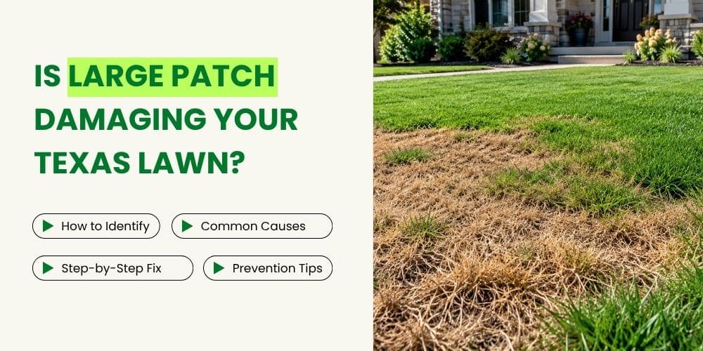 Brown Spots and Patches in Your Lawn This Fall How to Tell If It’s Large Patch (Texas Guide)