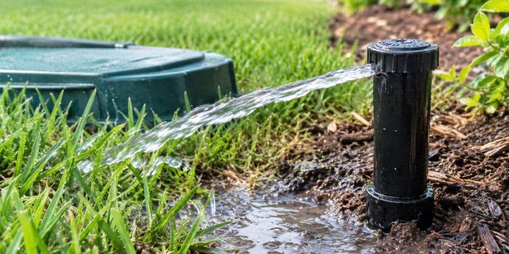 Check Whether Water Continues Flowing When the System Is Off